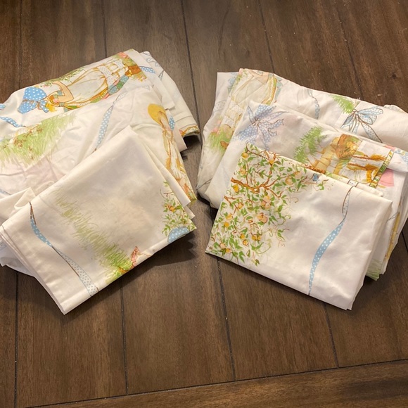 jcpenney Bedding Vintage Jcpenny Holly Hobby Twin Sheet Set Poshmark
